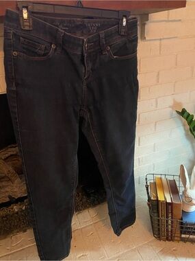 The Limited Navy Skinny Leg Jeans